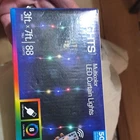 Jasco Multicolor Led Curtain Lights 88 3FT X 7FT Usb Remote Control New. Price: $19.60.