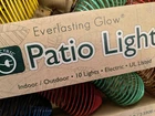 Patio Lights 10 Electric Indoor Outdoor Tornado Swirl Everlasting Glow New. Price: $14.95.