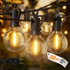 Brightown 50FT G40 Outdoor String Lights Shatterproof Globe Led New. Price: $46.33.