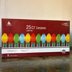 Enchanted Forest 25 Multicolor C7 Ceramic Set - Brand New Christmas. Price: $24.99.