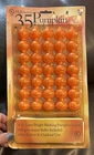 Vintage Halloween Mini Pumpkin Lights Strand 35 Count Indoor & Outdoor Nos New. Price: $20.00.
