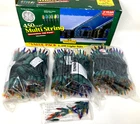 Vtg Ge 450 Multi String Christmas Lights Set Green Wire Color Nos Open. Price: $59.99.