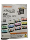 Sylvania Stay Lit Platinum 200 Led Mini Lights, 12 Color Options, 66 Feet Long New. Price: $35.44.