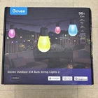 Govee S14 Bulb Outdoor String Lights 2, 96FT Smart Rgbic Warm White Patio New. Price: $89.99.