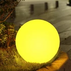 New 10" Solar Globe Light Rgb Outdoor Glowing Ball With Remote, 4 Modes, Water. Price: $88.89.