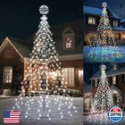 Lomotech Color Changing Christmas Tree Lights - 10FT 444 Led 7.8 Ball Remote New. Price: $202.74.