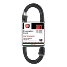 Ep Ft Extension Cord - 12/3 Sjtw Heavy Duty Black Cable With Prong New. Price: $13.05.