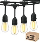 Damaing Led Outdoor String Lights 150FT,SHATTERPROOF IP65 2 Pack X 75FT Patio New. Price: $123.27.