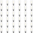 36 Pack S14 Led Bulbs For Outdoor String Lights, Shatterproof Replacement Edison New. Price: $43.05.