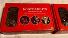 Green Grape Indoor/outdoor String Lights BOXES-200 Micro BULBS,10 Big Clusters New. Price: $39.95.