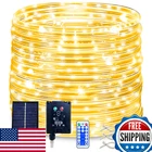 Kushopfast 50FT 500 Led Solar Rope Lights Outdoor Waterproof Garden Party Decor New. Price: $90.73.