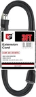 Ep Ft Extension Cord - 12/3 Sjtw Heavy Duty Black Cable With Prong New. Price: $15.73.