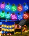 Solar String Lights Outdoor WATERPROOF,50FT 25LEDS Warm White & Multicolor Ha... New. Price: $44.69.