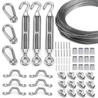 Litcher Globe String Light Suspension Kit, Outdoor Guide Wire, Vinyl New. Price: $39.27.