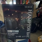 Hampton Bay 48 Ft Shatterproof Weather Resistant Led String Lights Warm White New. Price: $18.99.