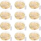 Brightown 12 Pack Fairy Lights 7FT 20LED Battery Waterproof Silver Wire New. Price: $15.61.