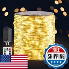 Pcores Long Warm White 525FT Plug In Fairy Lights Silver Wire 1600LEDS 8 Modes New. Price: $83.66.
