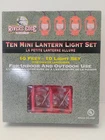 Rivers Edge Ten Mini Lantern Light Set Indoor Outdoor 10 Foot Length Used. Price: $22.95.