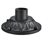 Kichler 9540 Black Tournai 4.75" Pier Mount Base New. Price: $123.98.