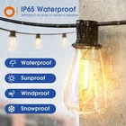Addlon 100FT Led Outdoor String Lights Waterproof Patio Shatterproof Replacement New. Price: $61.02.