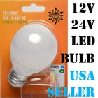 12V 24V Dc 5W E27 Base Cool Pure White Day Light Led Bulb Rv Boat Solar New. Price: $9.50.