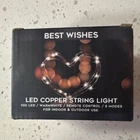 Suddus Led Copper String Lights 100 Warm White Remote Control 8 Modes New. Price: $9.99.