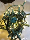 50 Light White Color Set, Green Wire Tested Working Many Available Used. Price: $5.00.