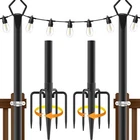 Ailbton 2 Pack 10FT String Poles,light For Outside Lights,... New. Price: $46.45.