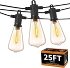 Zotoyi Outdoor String Lights 25FT, Waterproof IP65 Patio Assorted Sizes New. Price: $87.80.