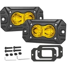 S2 Sport 3000K Amber Driving Flood Flush Mount Led Light Bumper Pods Offroad 3" New. Price: $34.98.