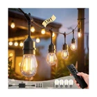 100FT S14 Outdoor String Lights, 64+4 Shatterproof Bulbs 2W, 1.5FT Spacing Ip... New. Price: $168.77.