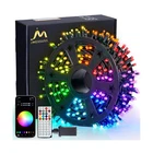 Jmexsuss Smart Color Changing Christmas Lights, 173FT 500 Led Rgb C... Fast Ship New. Price: $100.10.