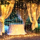 Brightown 300 Led Curtain String Lights, 9.8 Ft Hanging Fairy With Remote New. Price: $20.61.