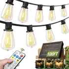 Skoiuc Solar String Lights Outdoor Waterproof With Remote Timer, Led Shatter... New. Price: $40.60.