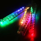 Meteor Shower Led Lights Waterproof Tube String Garden Outdoor Decor New. Price: $15.10.