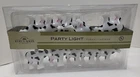 Kurt Adler White Black Cows Patio Bistro Indoor/outdoor Party String Lights Used. Price: $19.99.