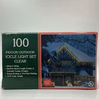 Nib Nantucket 100 Indoor/outdoor Icicle Light Set 10FT. Double End Plug/connects New. Price: $11.99.