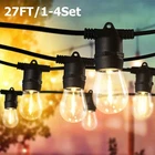 54FT String Lights S14 Led Shatterproof IP65 Warm For Outdoor Garden Patio Yard New. Price: $16.99.