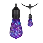 30' Ledimagine Color Changing Fairy Bulb Patio String Lights, 10 Multic... New. Price: $183.75.