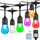 Auroraworld 24FT Rgb Outdoor String Lights, Dimmable Color Changing Waterproof New. Price: $63.08.