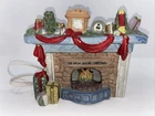Vintage Midwestern Home Christmas Ceramic Fireplace Night Light Set Holiday Used. Price: $26.90.
