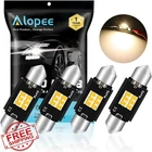 Alopee 4PC 578 Festoon Bulb 41MM Warm White 3000K Led Dome Light New. Price: $20.00.