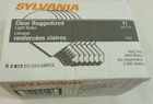 New In Package Sylvania 11S14 Clear Ruggedized Bulb 11W 6 130V. Price: $5.99.
