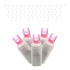 Vickerman 9' Color Box Angle Led Icicle Christmas Light Set Pink New. Price: $36.46.