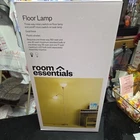 Room Essentials Torchiere Floor Lamp Light Flexible Gooseneck - New Target. Price: $26.99.