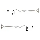 Gosports 30 Ft Span Adjustable Wire Hanging Kit - Stainless Steel Cable Syste... New. Price: $37.75.