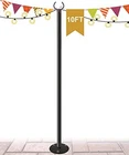10 Ft Outdoor String Light Pole Stand For Ground, Pack-hard New. Price: $36.25.