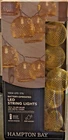 Hampton Bay Indoor Battery Operated 10-LIGHT String New Holiday Fun #2. Price: $15.99.