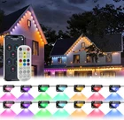 100FT Smart Rgb Led Eave Lights, IP67 Waterproof, Remote/app Control New. Price: $59.99.