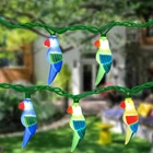 Pallerina 8.5FT Led Parrot String Lights With 10 New. Price: $23.23.